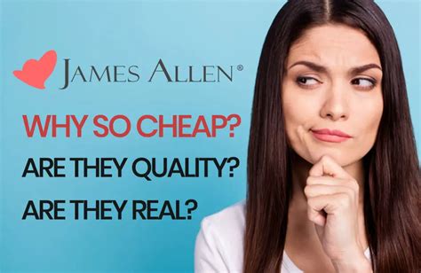 why are james allen diamonds so cheap